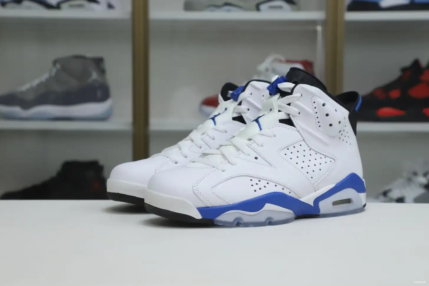6 JORDAN BLUE SPORT RETRO AIR Kimikick 0512